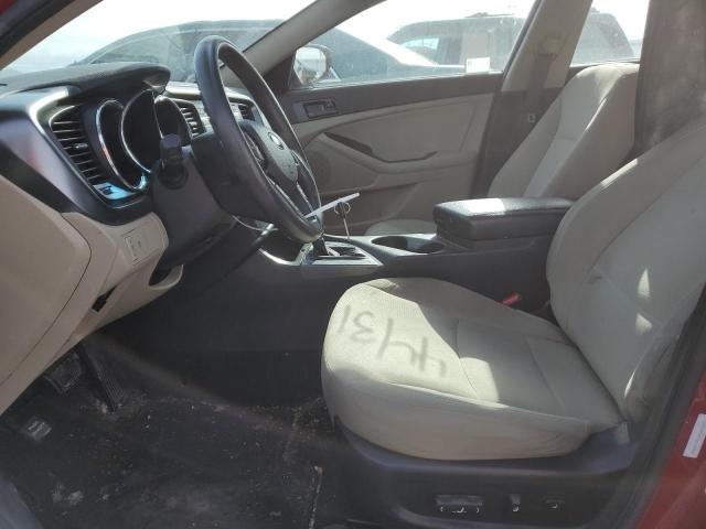  KIA OPTIMA 2013 Red