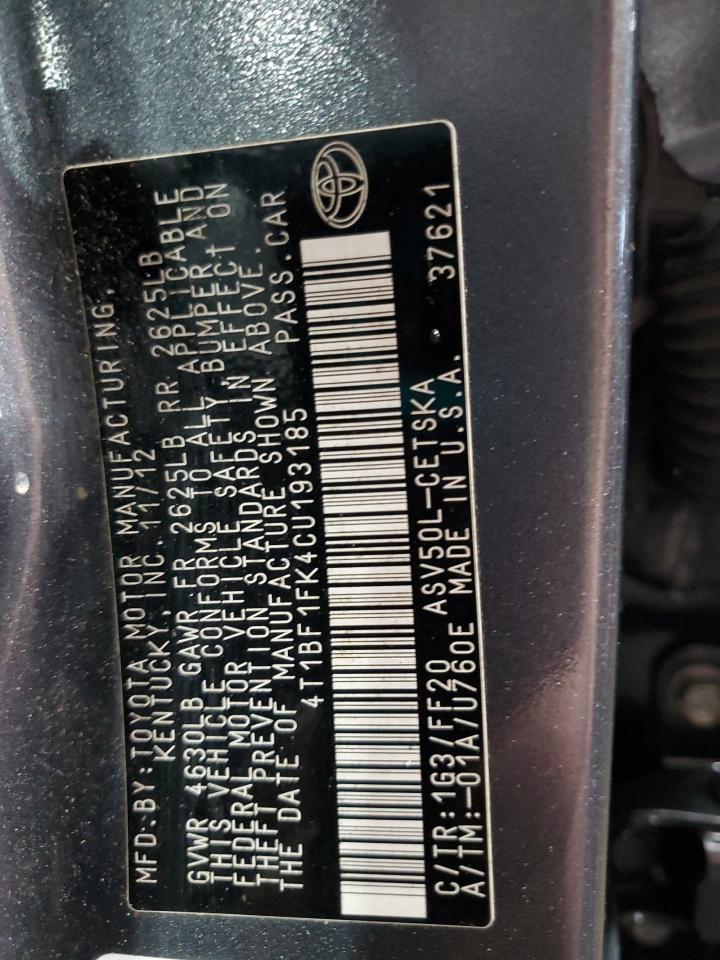 2012 Toyota Camry - Image 13