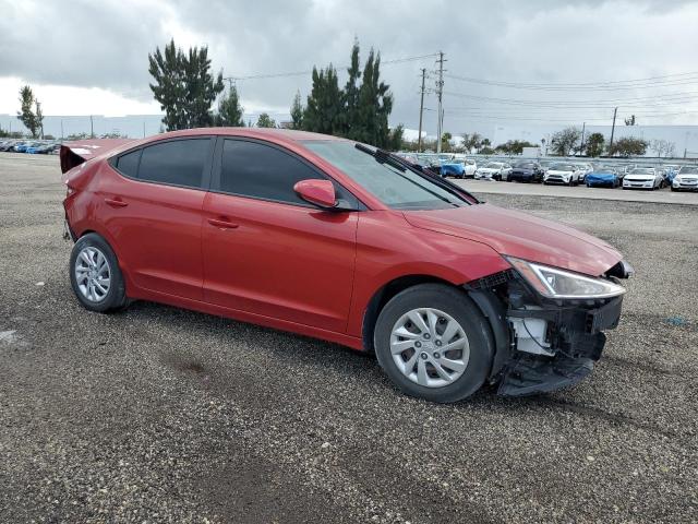  HYUNDAI ELANTRA 2020 Red