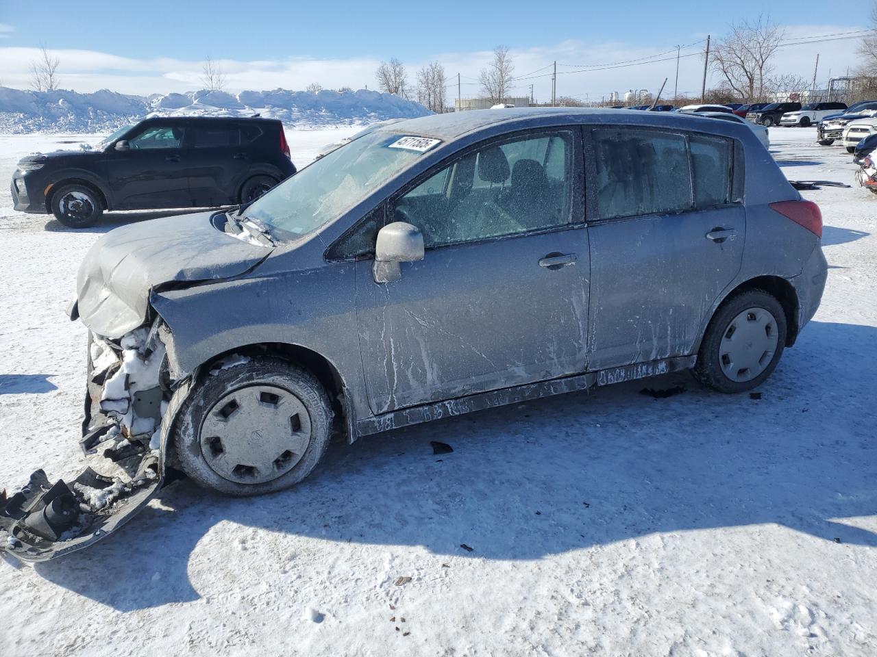 2009 Nissan Versa S იყიდება Montreal-est-ში, QC - Front End