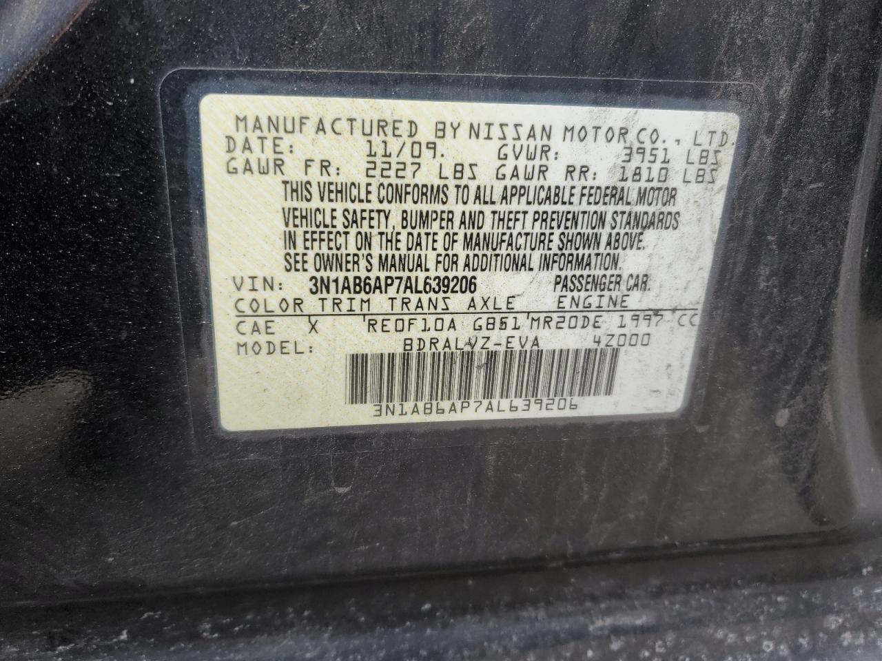 2010 Nissan Sentra - Image 12