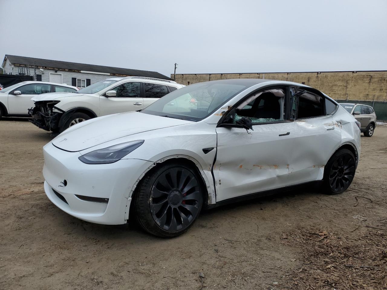 2022 Tesla Model Y for Sale in Baltimore, MD - Side