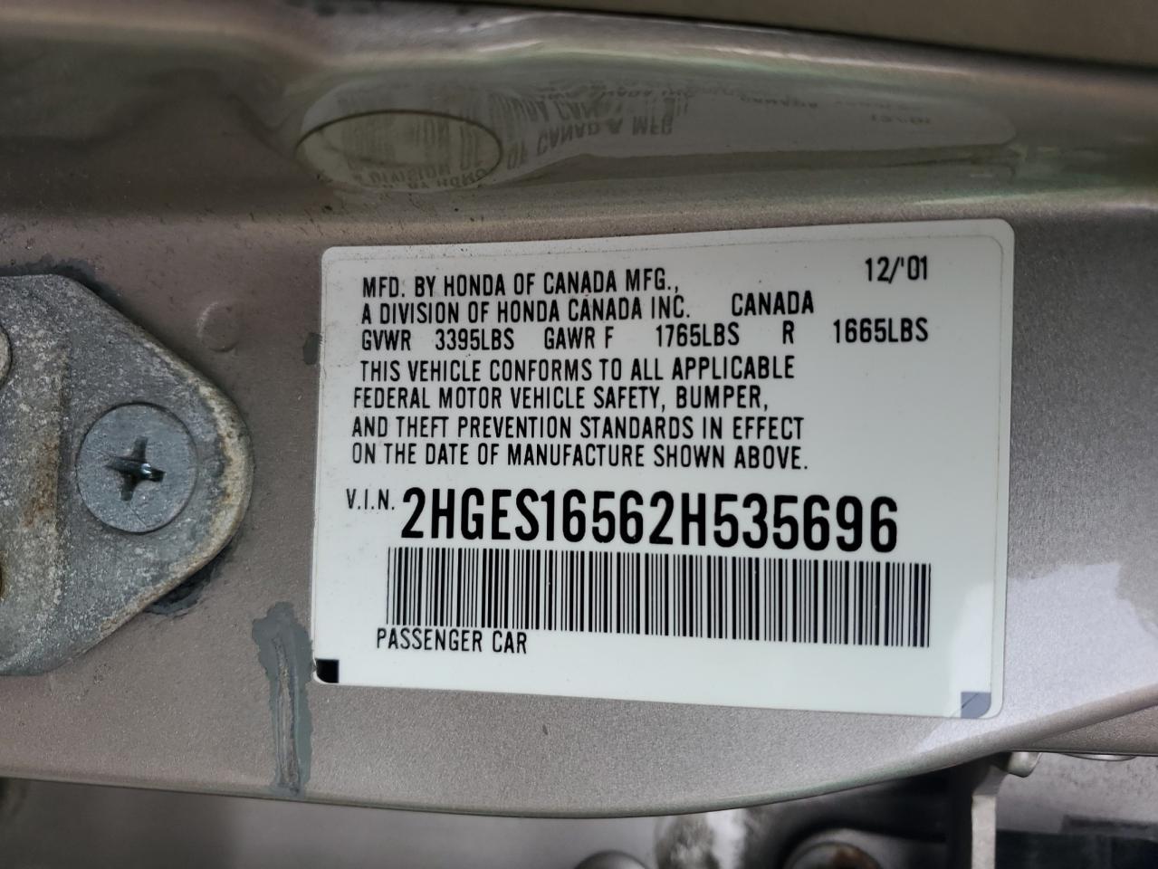 2002 Honda Civic - Image 12