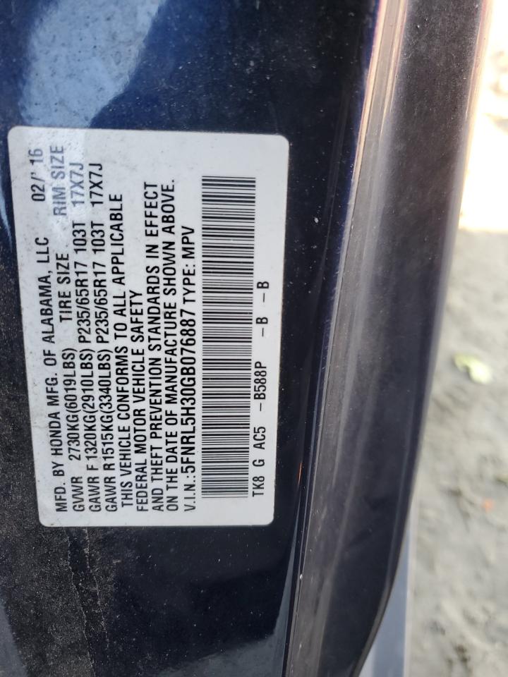 2016 Honda Odyssey - Image 15