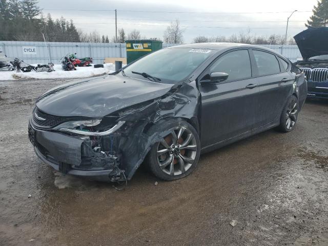 2016 CHRYSLER 200 S for sale at Copart ON - TORONTO