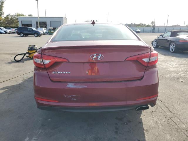 Sedans HYUNDAI SONATA 2016 Red