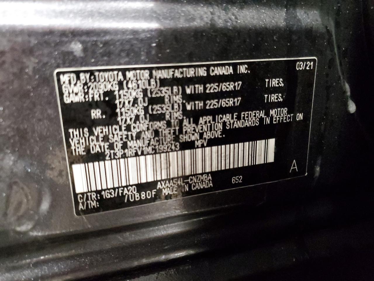 2021 Toyota RAV 4 - Image 14