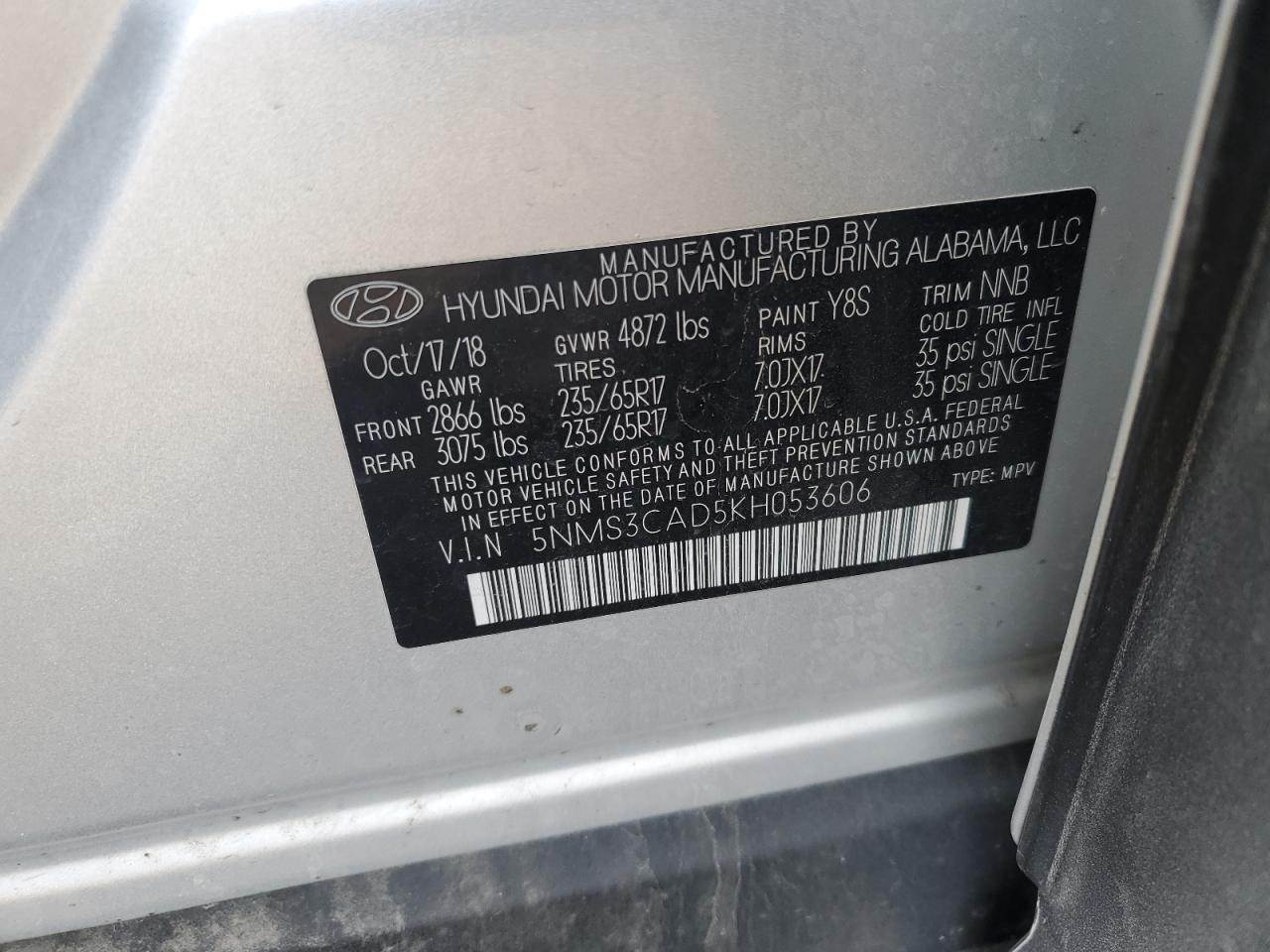 2019 Hyundai Santa Fe - Image 15