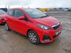 2017 PEUGEOT 108 ACTIVE for sale at Copart CORBY