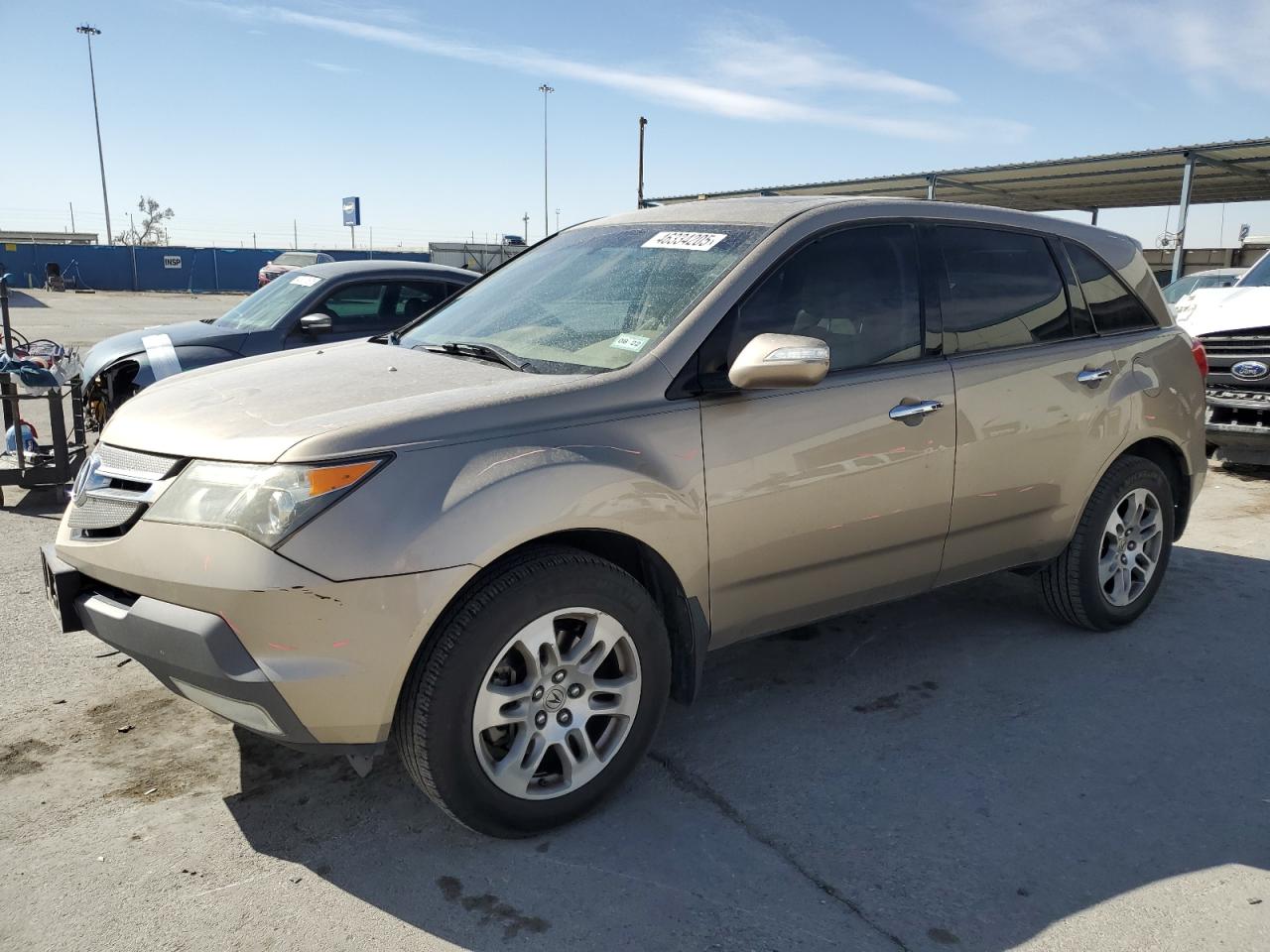 2007 Acura Mdx Technology იყიდება Anthony-ში, TX - Rear End