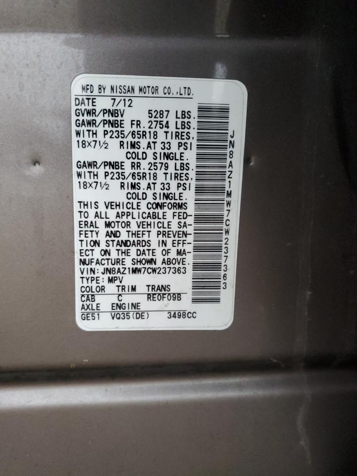 2012 Nissan Murano - Image 15