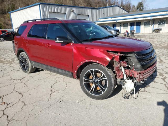  FORD EXPLORER 2015 Red