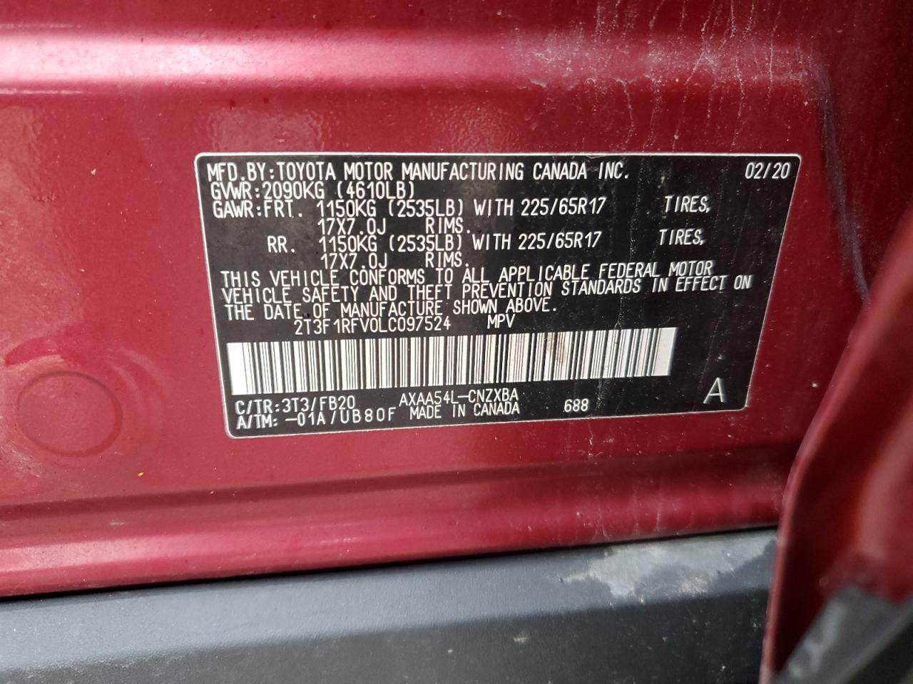 2020 Toyota RAV 4 - Image 13
