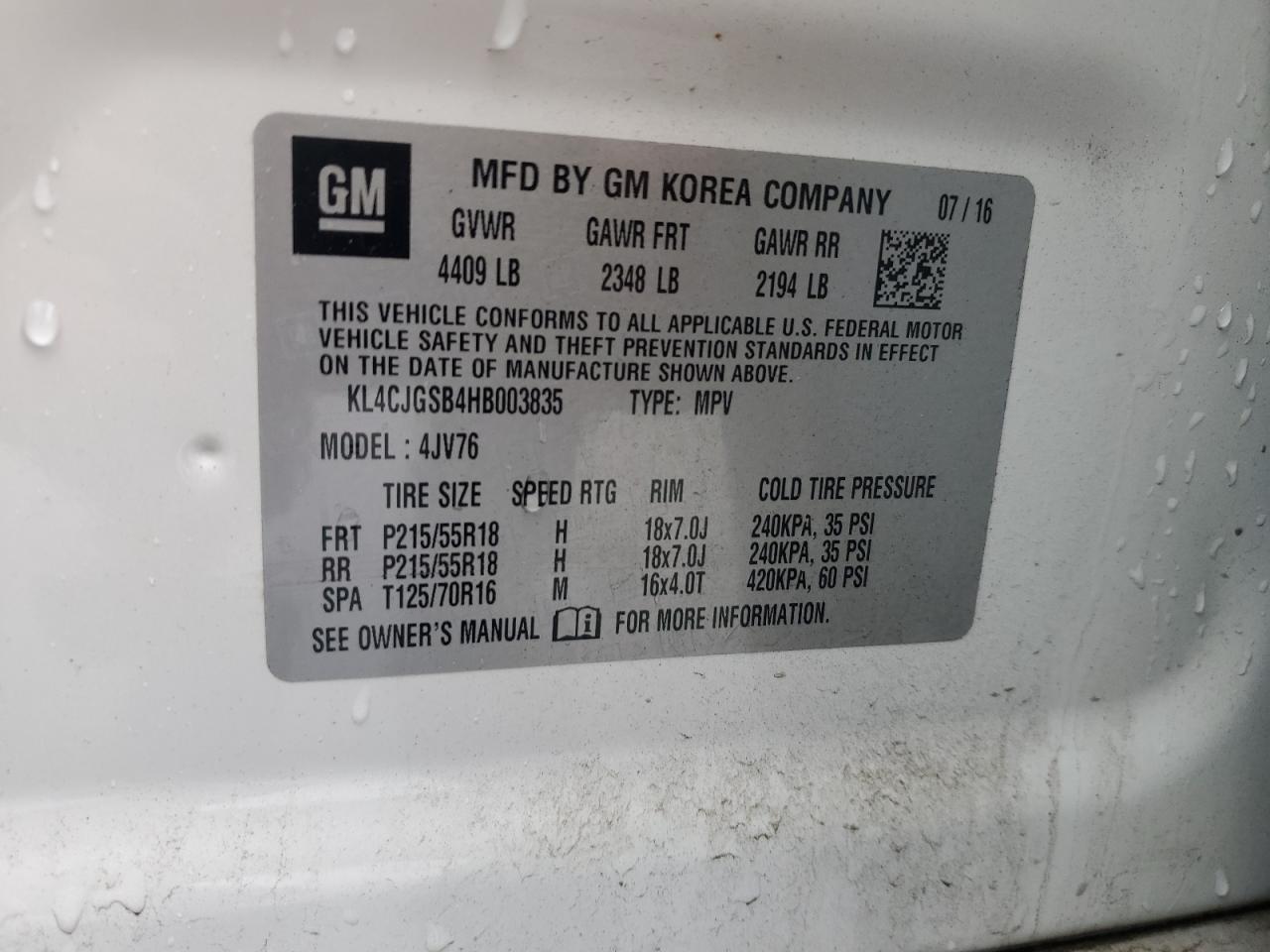2017 Buick Encore - Image 13