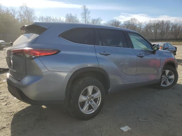  TOYOTA HIGHLANDER 2022 Srebrny