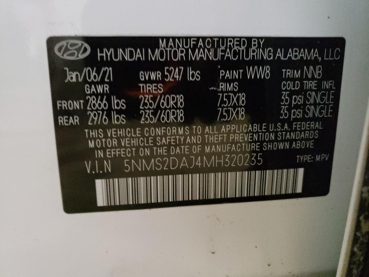 2021 Hyundai Santa Fe - Image 14