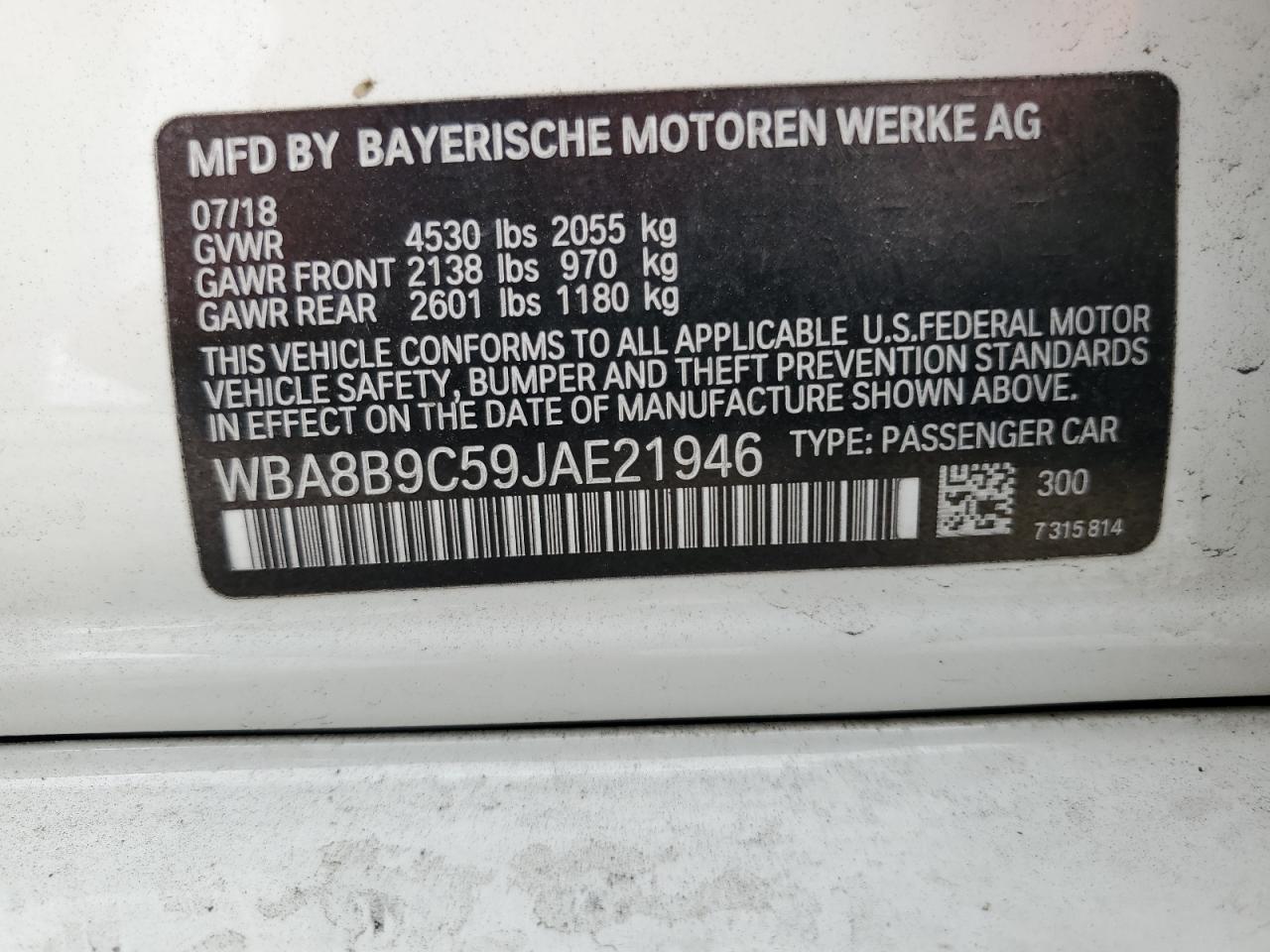 2018 BMW 3er - Image 13
