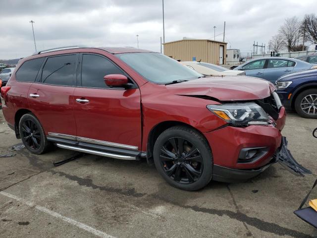  NISSAN PATHFINDER 2020 Красный