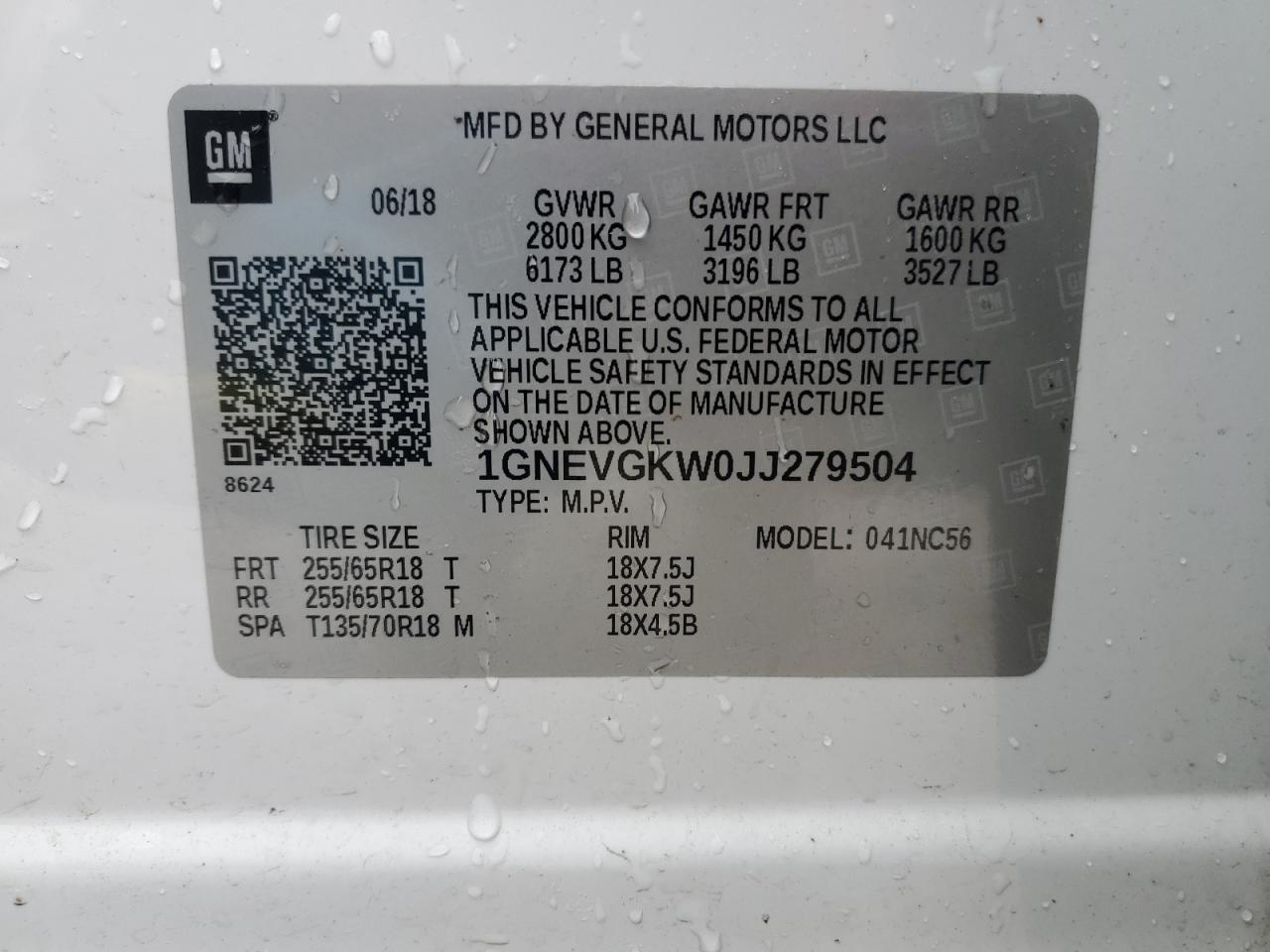 2018 Chevrolet Traverse - Image 14