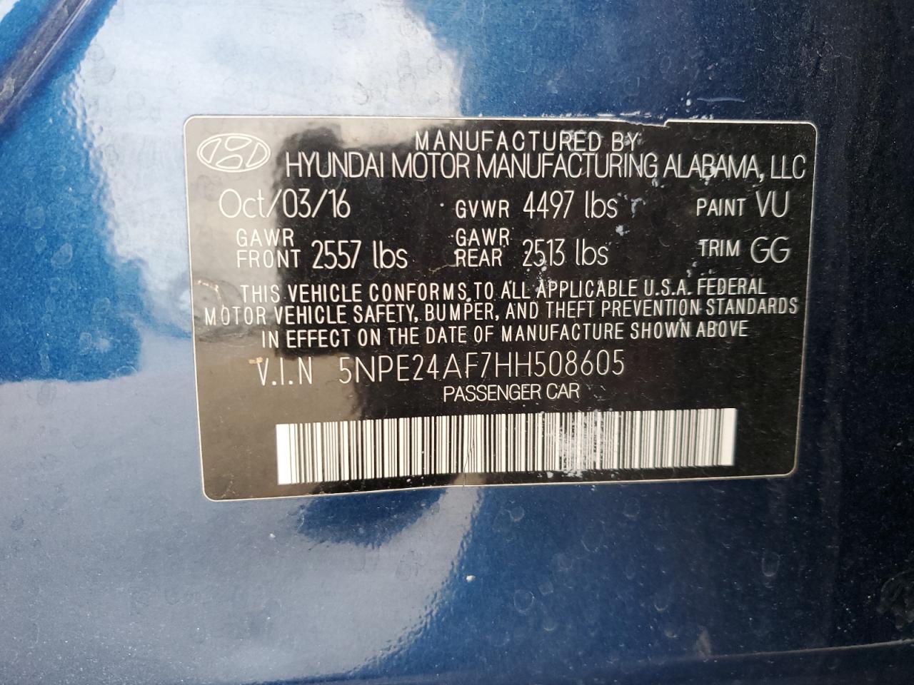 2017 Hyundai Sonata - Image 14