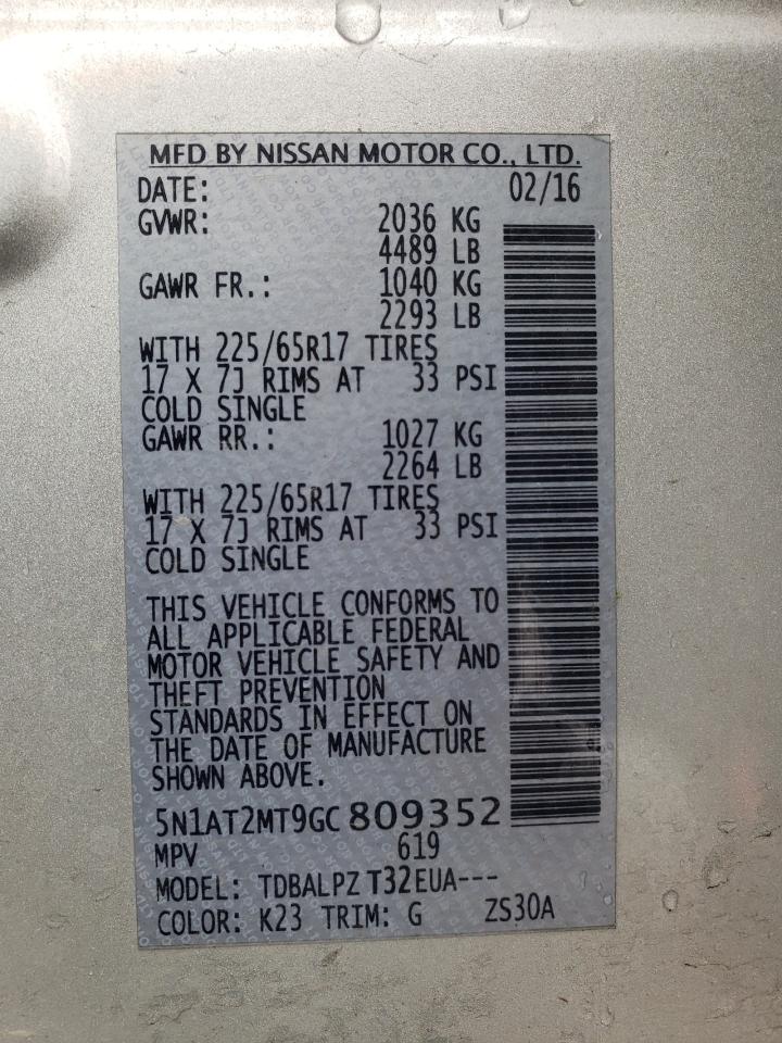 2016 Nissan Rogue - Image 14