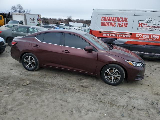  NISSAN SENTRA 2022 Бургунди