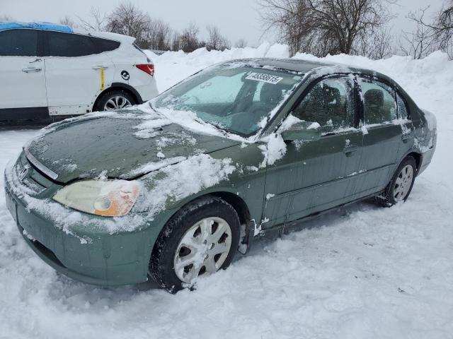 2003 HONDA CIVIC LX for sale at Copart ON - LONDON