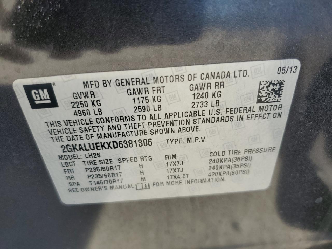 2013 GMC Terrain - Image 13
