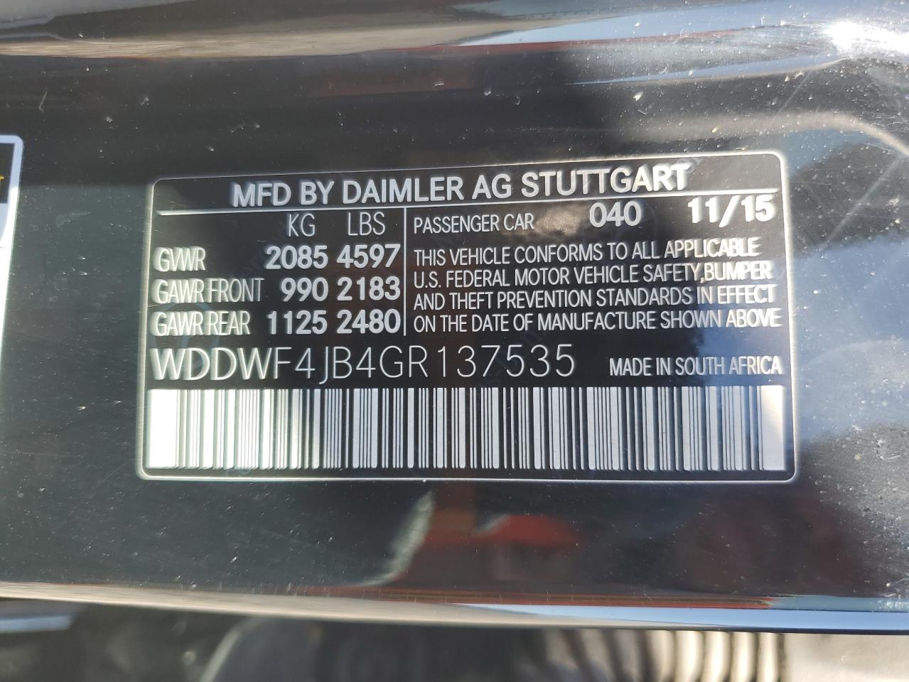 2016 Mercedes-Benz C-klasse - Image 12