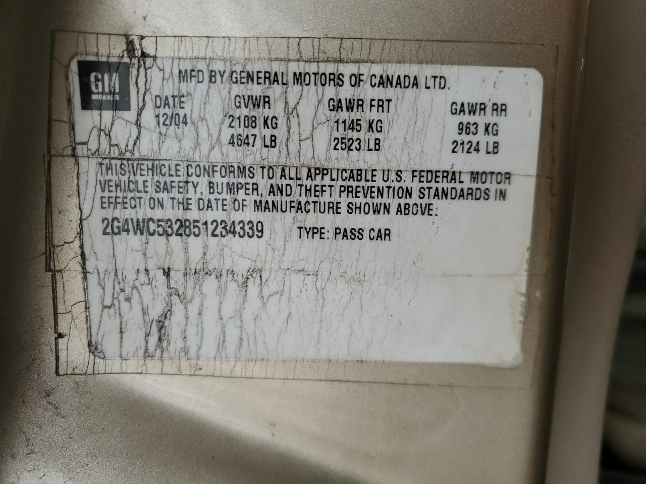 2005 Buick LaCrosse - Image 12