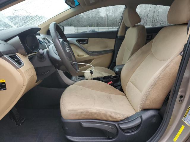  HYUNDAI ELANTRA 2013 Цвет загара