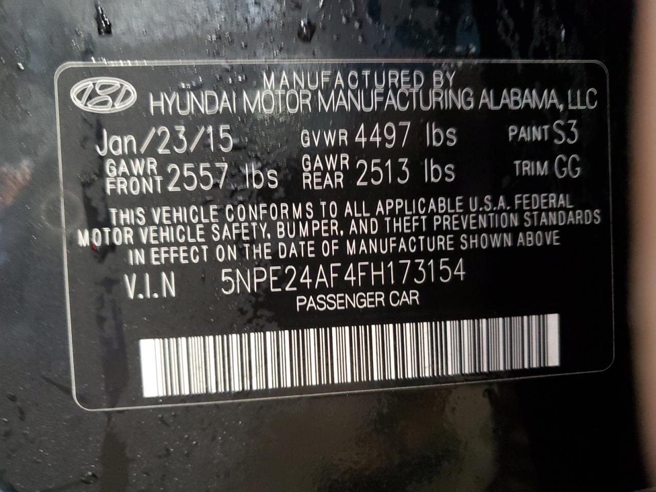 2015 Hyundai Sonata - Image 12