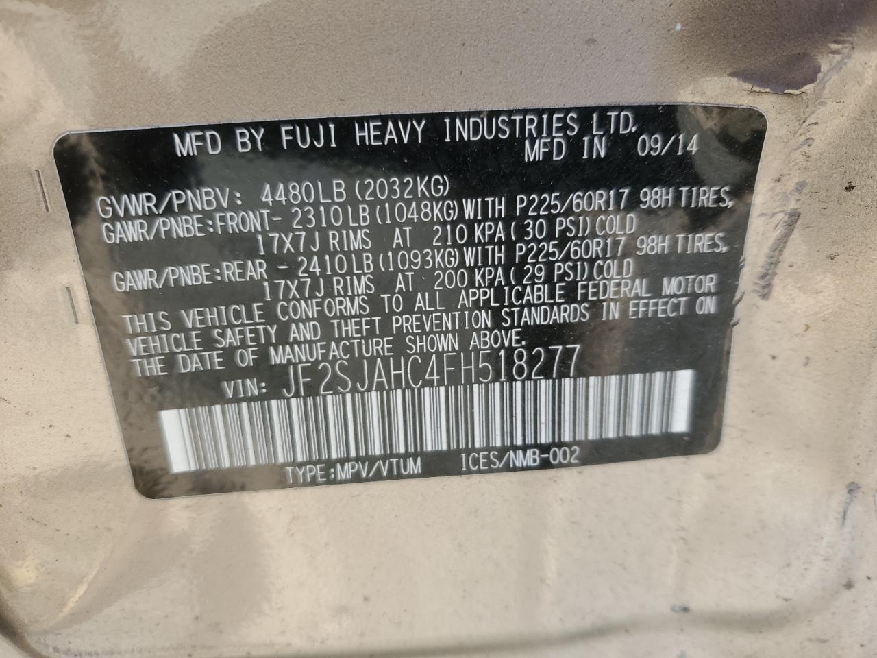 2015 Subaru Forester - Image 12