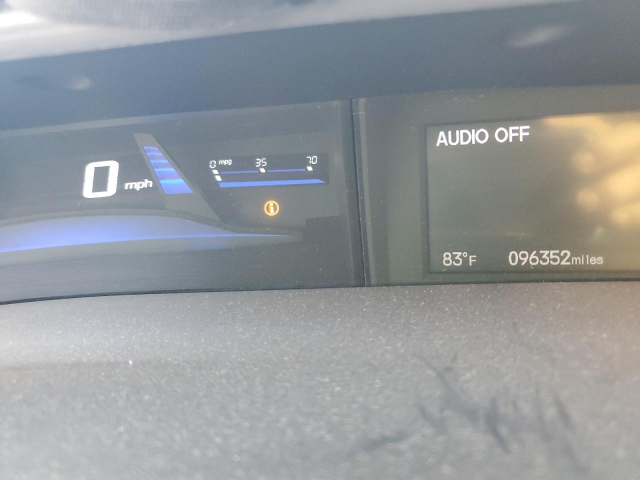 2013 Honda Civic Lx VIN: 19XFB2F50DE245896 Lot: 46545415