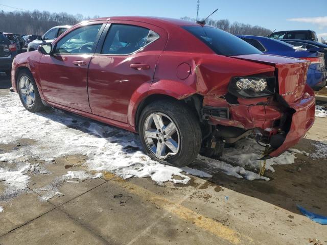  DODGE AVENGER 2014 Red