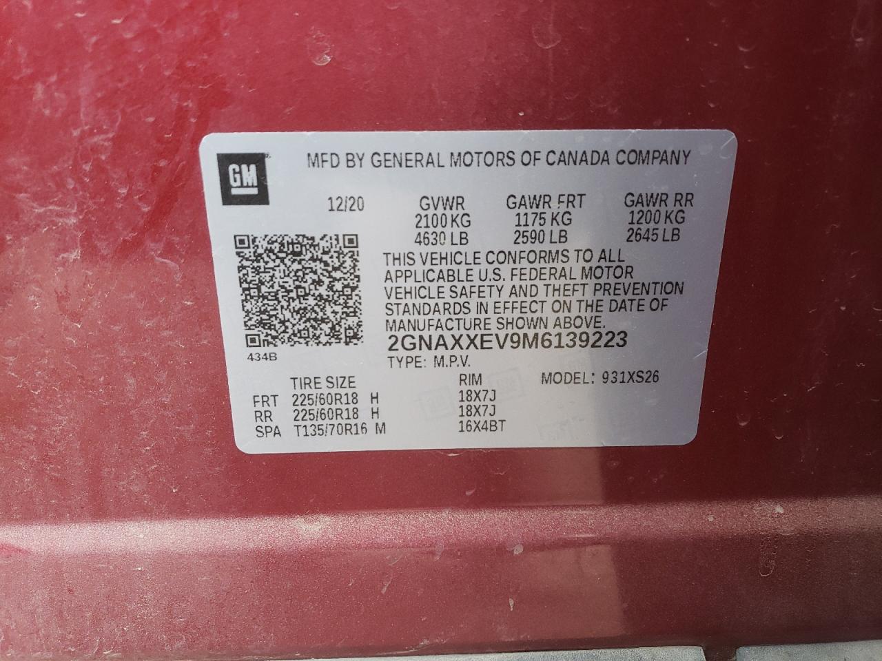 2021 Chevrolet Equinox - Image 15