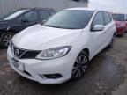 2016 NISSAN PULSAR N-T for sale at Copart PETERLEE