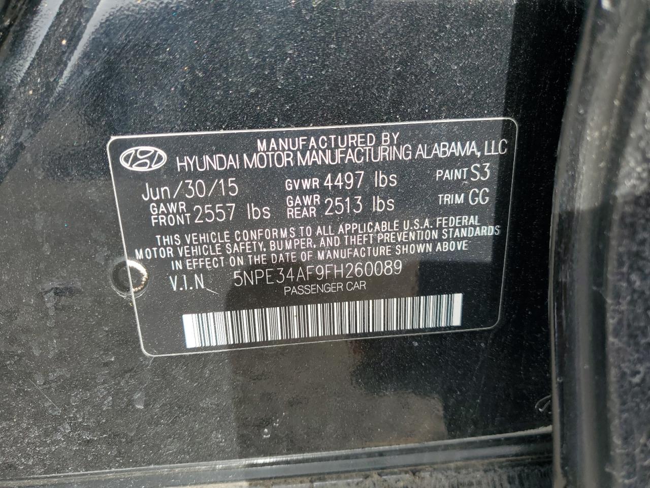 2015 Hyundai Sonata - Image 13