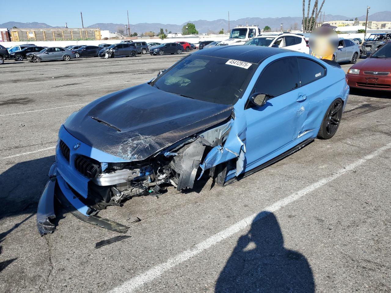 2018 BMW M4, VIN: WBS4Y9C50JAA85581 COPART 2018 BMW M4, VIN: WBS4Y9C50JAA85581 COPART