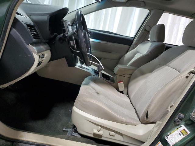  SUBARU OUTBACK 2013 Зеленый