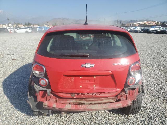  CHEVROLET SONIC 2012 Червоний