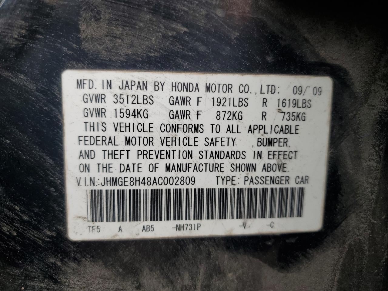 2010 Honda Fit - Image 12