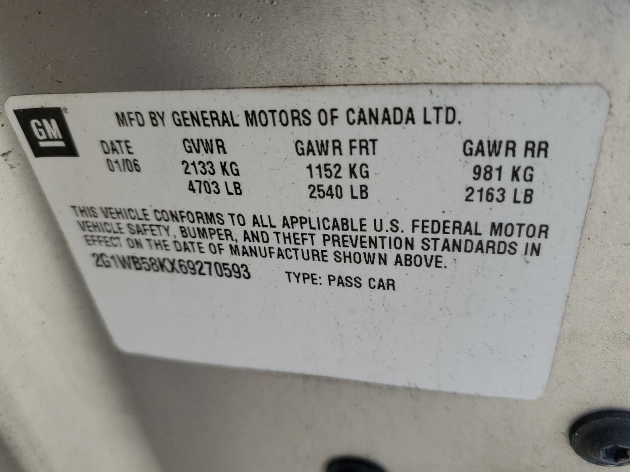 2006 Chevrolet Impala - Image 12