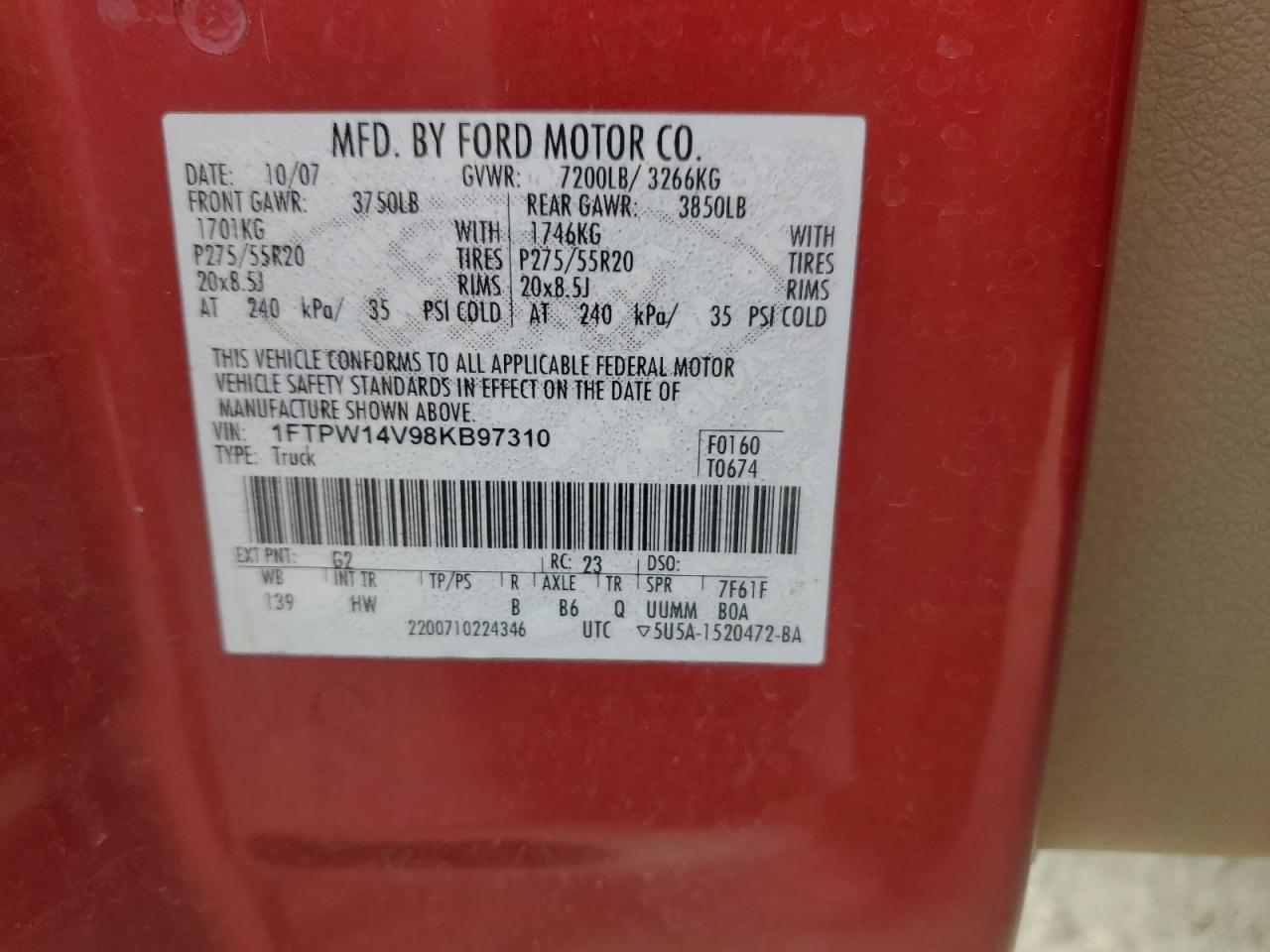 2008 Ford F-150 - Image 13