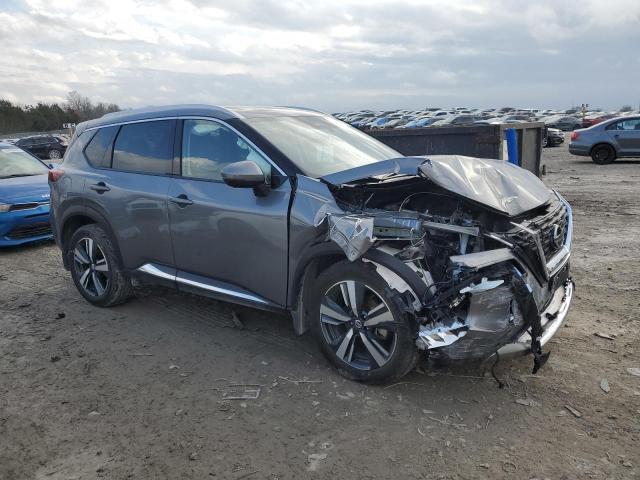  NISSAN ROGUE 2021 Серебристый