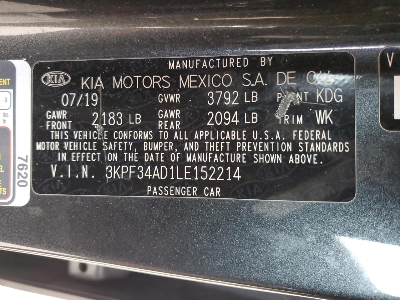 2020 Kia Forte - Image 14
