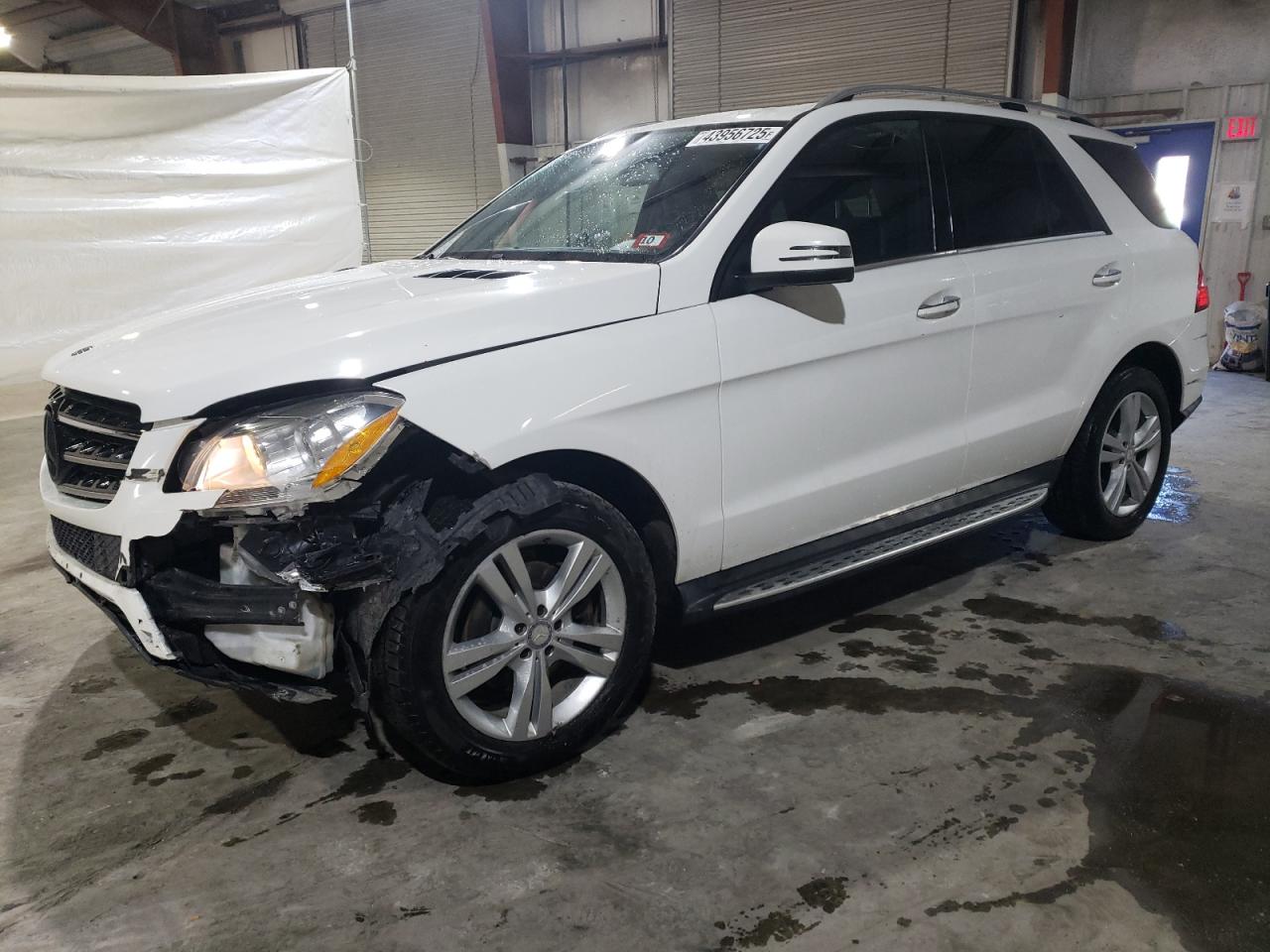 2015 Mercedes-Benz Ml 350 4Matic en Venta en North Billerica, MA - Front End