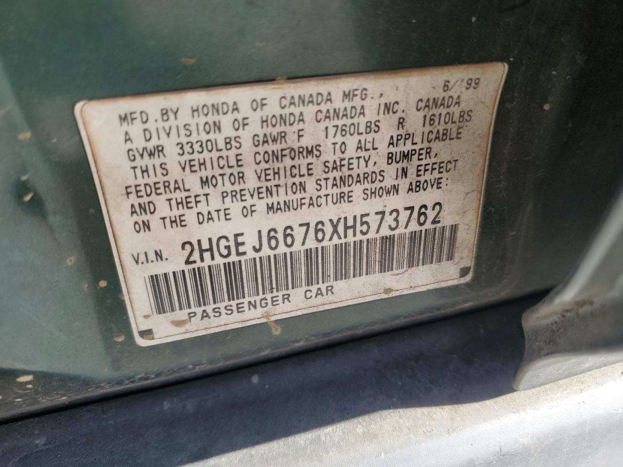 1999 Honda Civic - Image 12
