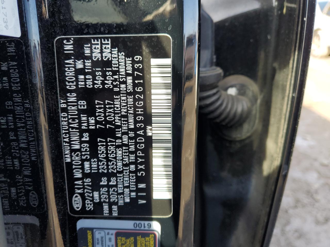 2017 Kia Sorento - Image 12