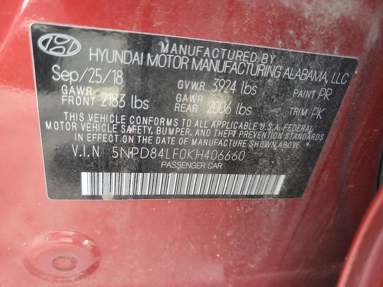 2019 Hyundai Elantra - Image 13